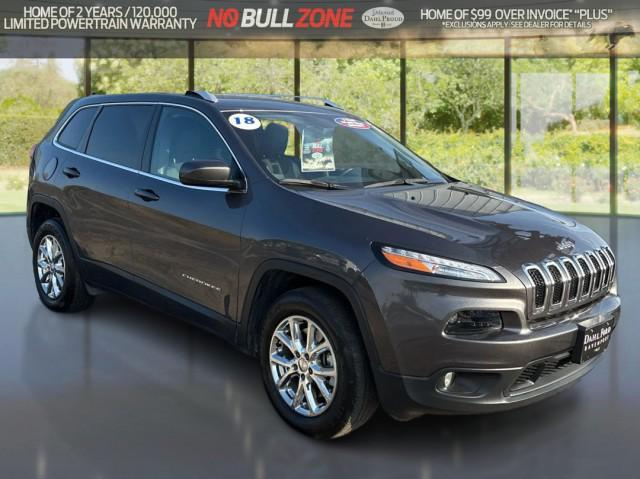 used 2018 Jeep Cherokee car, priced at $17,550