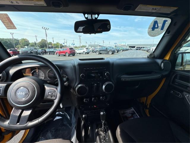 used 2014 Jeep Wrangler car, priced at $15,875