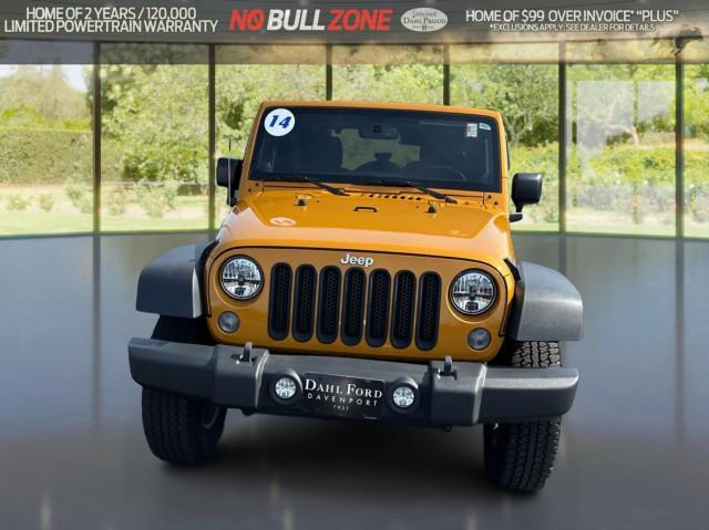 used 2014 Jeep Wrangler car, priced at $15,875