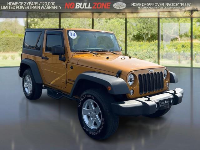 used 2014 Jeep Wrangler car, priced at $15,875