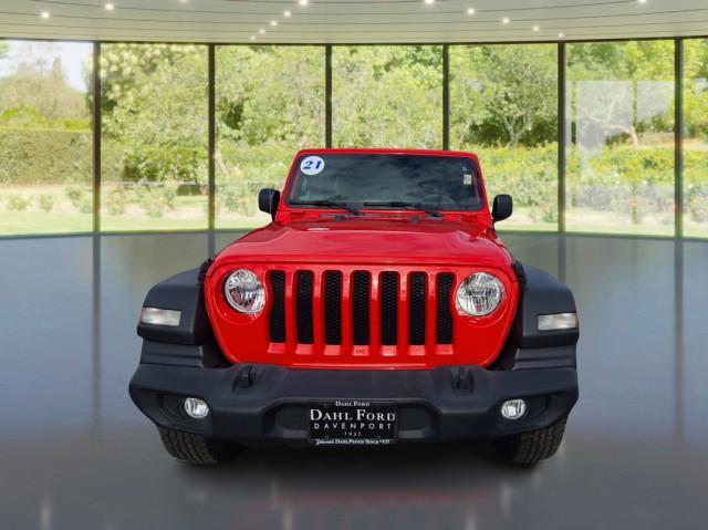 used 2021 Jeep Wrangler Unlimited car, priced at $32,635