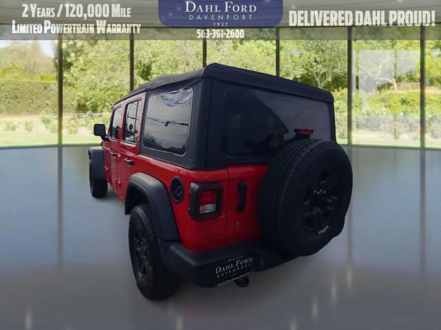 used 2021 Jeep Wrangler Unlimited car, priced at $31,024