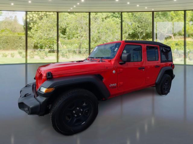 used 2021 Jeep Wrangler Unlimited car, priced at $32,635