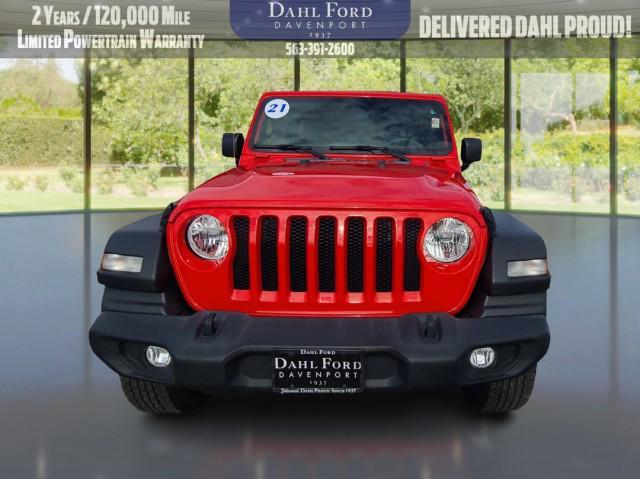 used 2021 Jeep Wrangler Unlimited car, priced at $31,024