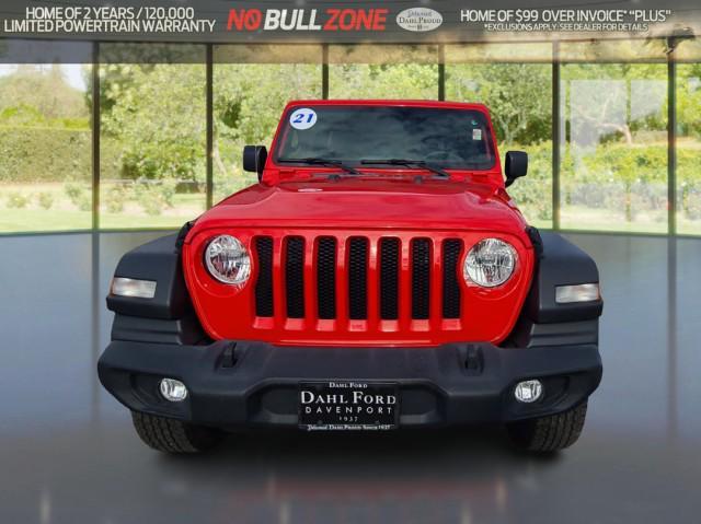 used 2021 Jeep Wrangler Unlimited car, priced at $29,910