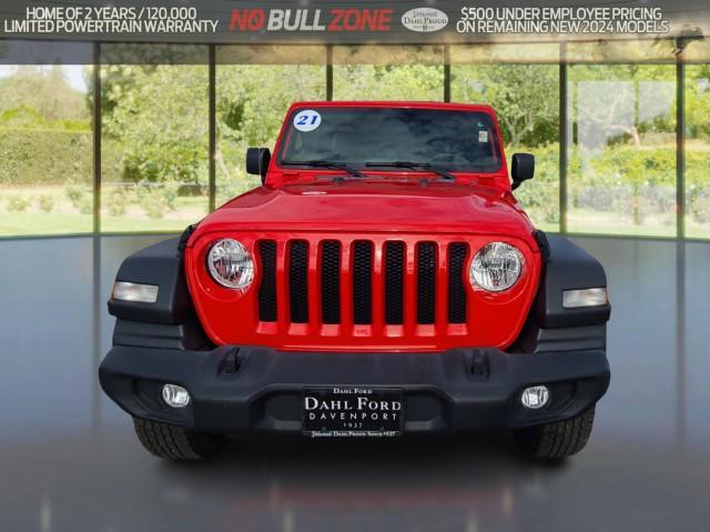 used 2021 Jeep Wrangler Unlimited car, priced at $31,024