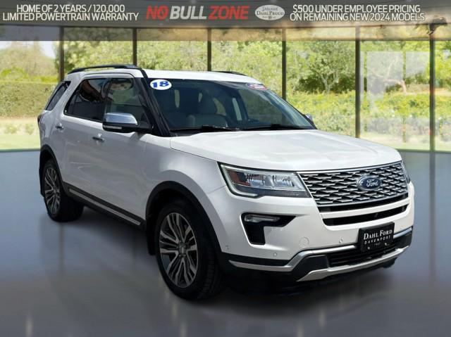 used 2018 Ford Explorer car, priced at $23,874
