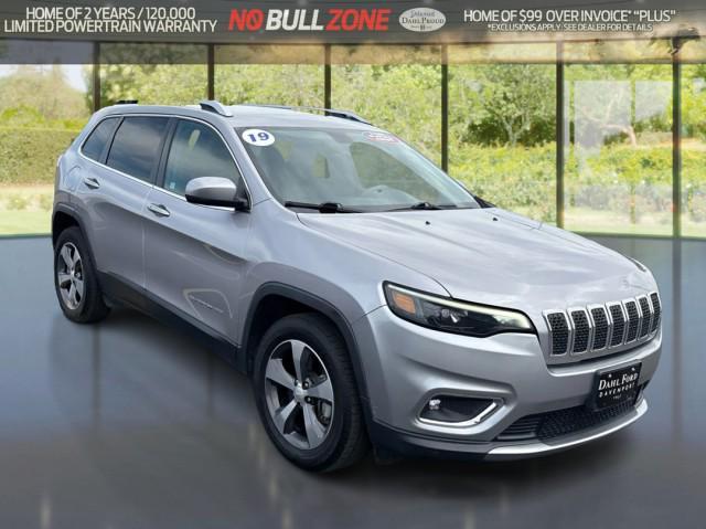 used 2019 Jeep Cherokee car, priced at $18,459