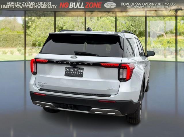 new 2025 Ford Explorer car, priced at $47,704