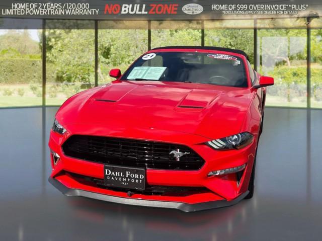 used 2021 Ford Mustang car, priced at $41,987