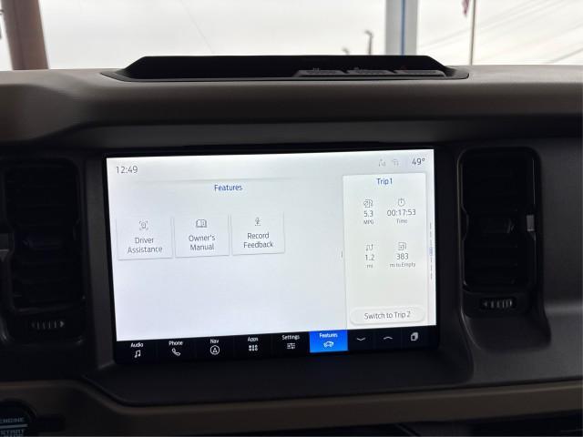 new 2025 Ford Bronco car, priced at $50,342