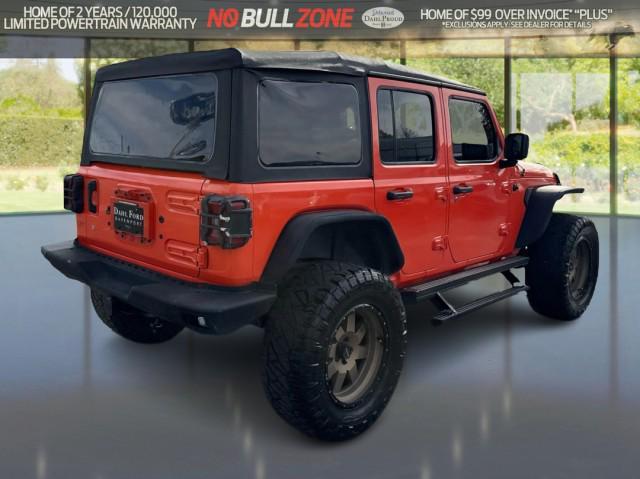 used 2018 Jeep Wrangler Unlimited car, priced at $26,200