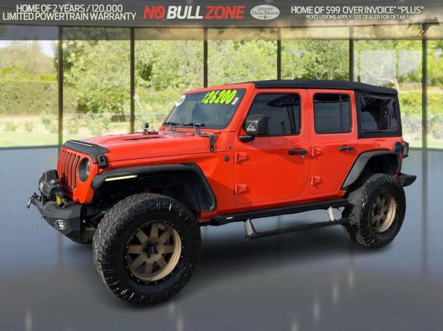 used 2018 Jeep Wrangler Unlimited car, priced at $26,200