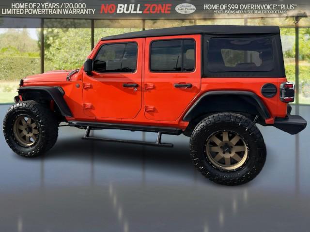 used 2018 Jeep Wrangler Unlimited car, priced at $26,200