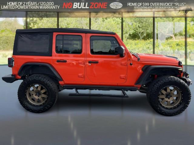 used 2018 Jeep Wrangler Unlimited car, priced at $26,200