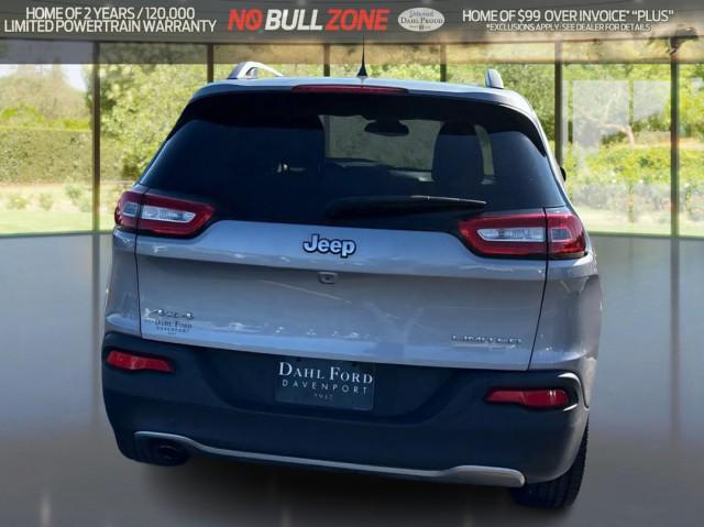 used 2017 Jeep Cherokee car, priced at $14,760