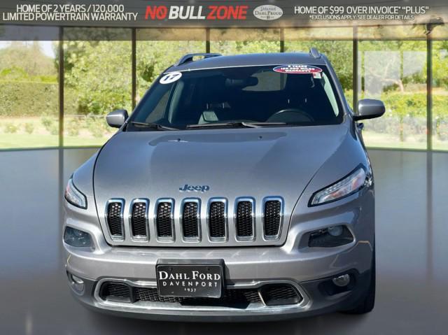 used 2017 Jeep Cherokee car, priced at $14,760