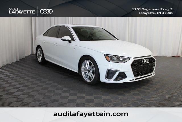 used 2023 Audi A4 car, priced at $38,000
