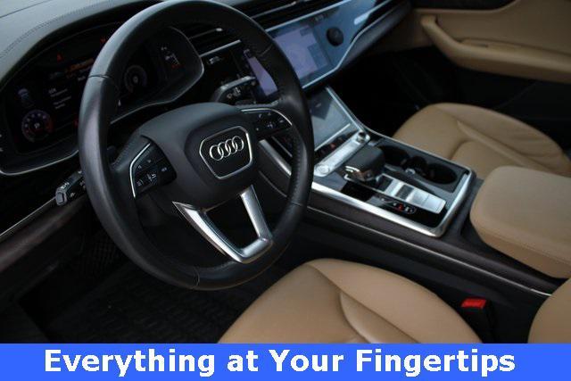 used 2019 Audi Q8 car, priced at $33,000