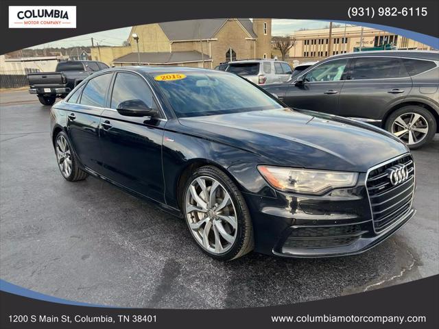 used 2015 Audi A6 car, priced at $9,450