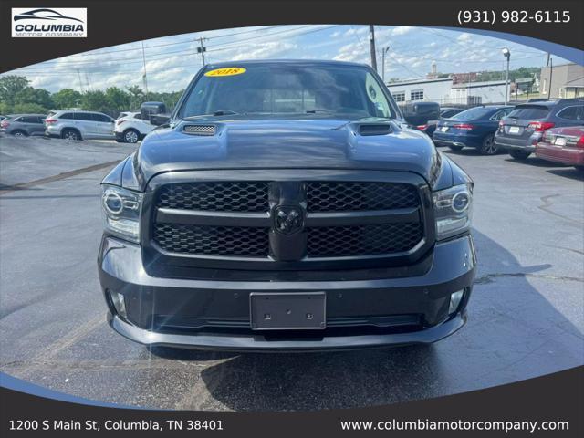 used 2018 Ram 1500 car, priced at $28,797