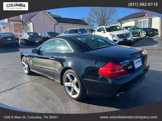 used 2004 Mercedes-Benz SL-Class car, priced at $8,495