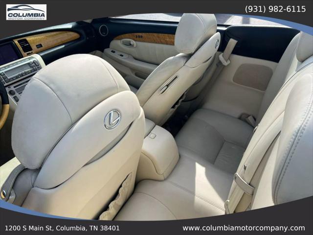used 2004 Lexus SC 430 car, priced at $12,998
