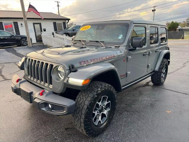 used 2021 Jeep Wrangler Unlimited car, priced at $36,298