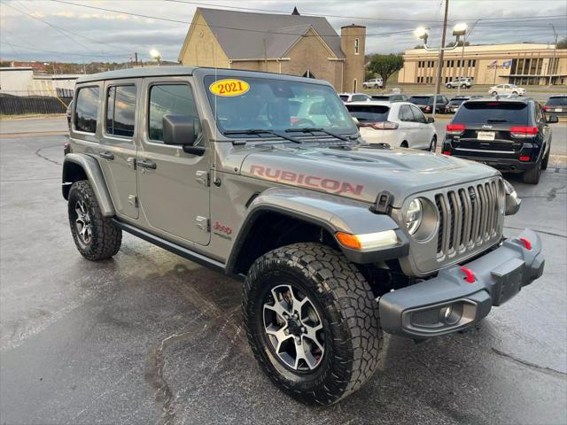 used 2021 Jeep Wrangler Unlimited car, priced at $36,298