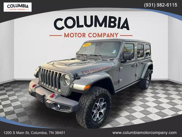 used 2021 Jeep Wrangler Unlimited car, priced at $32,749