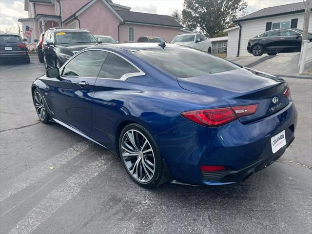 used 2018 INFINITI Q60 car, priced at $18,598