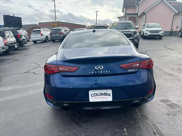 used 2018 INFINITI Q60 car, priced at $18,598