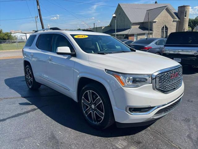 used 2017 GMC Acadia car, priced at $18,698