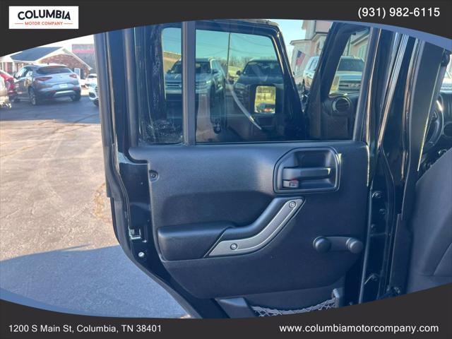 used 2016 Jeep Wrangler Unlimited car