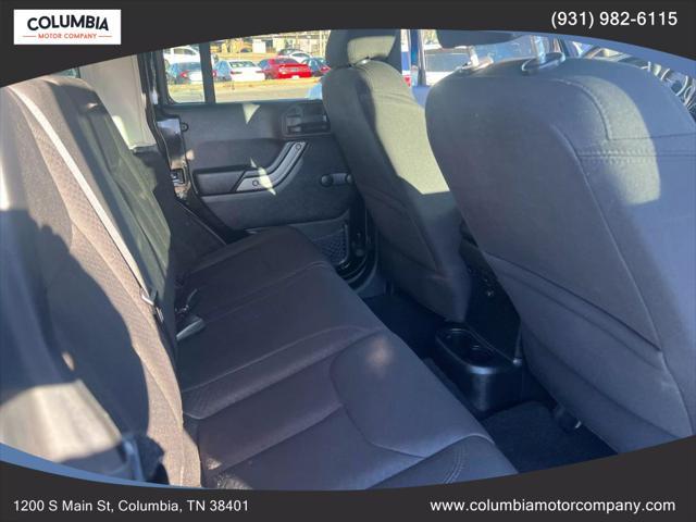used 2016 Jeep Wrangler Unlimited car