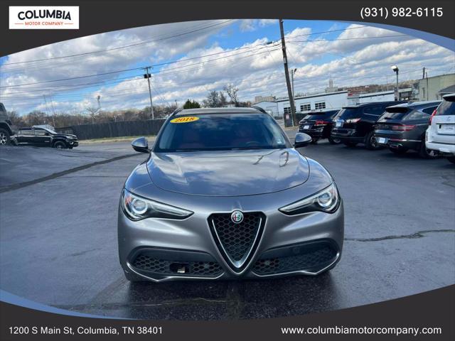 used 2018 Alfa Romeo Stelvio car, priced at $14,880