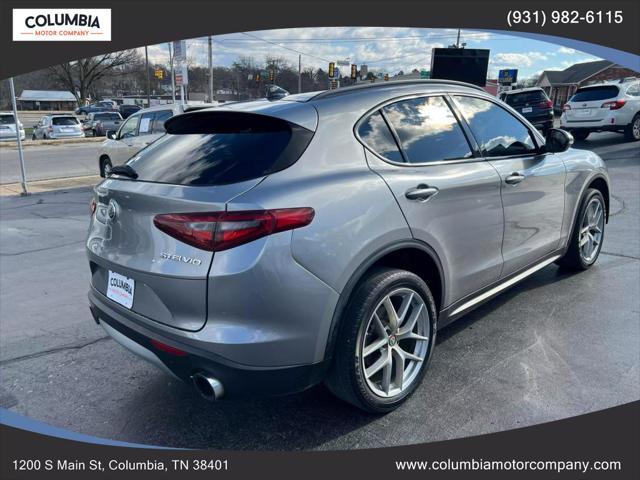 used 2018 Alfa Romeo Stelvio car, priced at $14,880