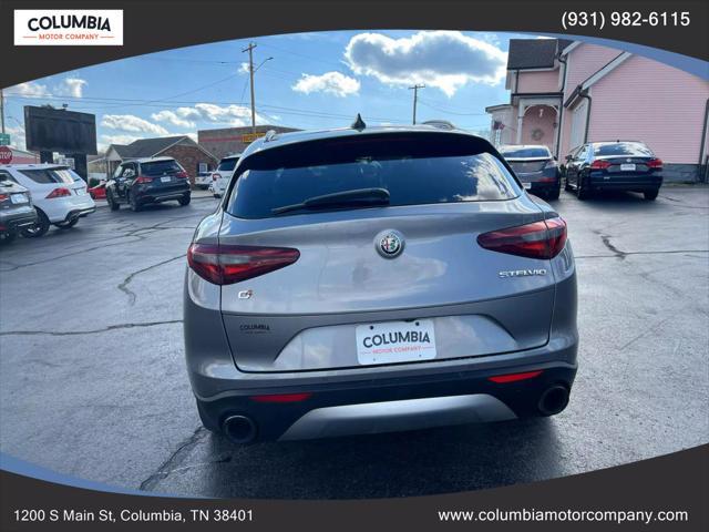 used 2018 Alfa Romeo Stelvio car, priced at $14,880