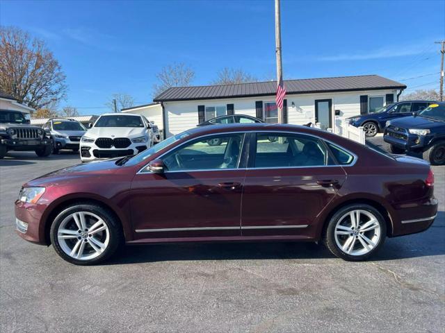 used 2013 Volkswagen Passat car, priced at $9,780