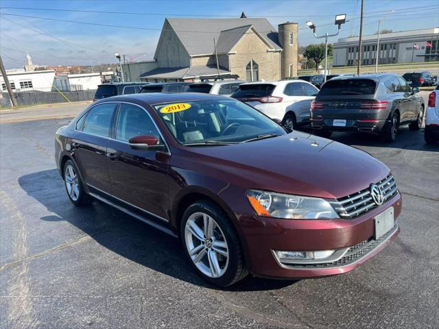 used 2013 Volkswagen Passat car, priced at $9,780