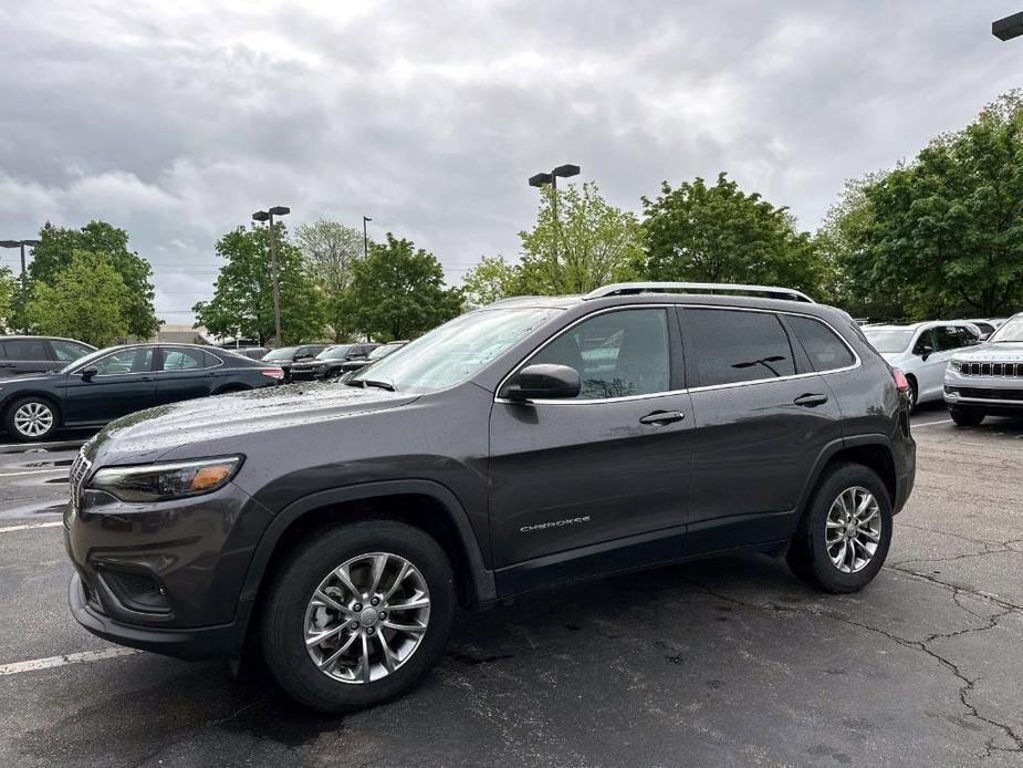 used 2021 Jeep Cherokee car, priced at $23,999