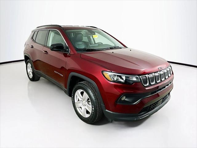 used 2022 Jeep Compass car, priced at $19,499