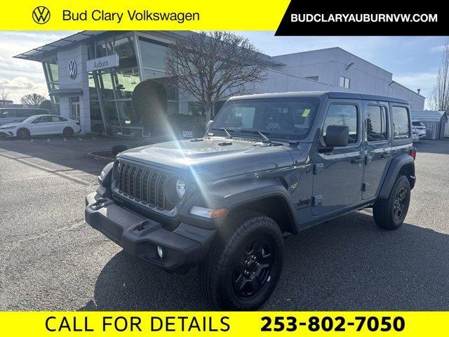 used 2024 Jeep Wrangler car, priced at $35,197