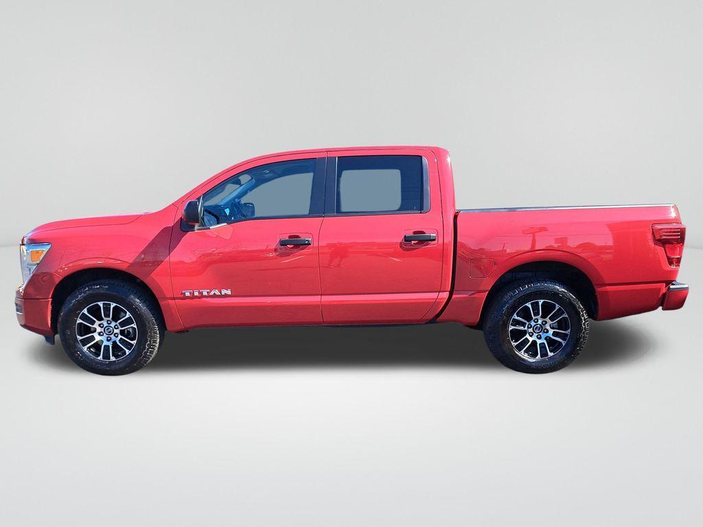 used 2022 Nissan Titan car, priced at $26,291