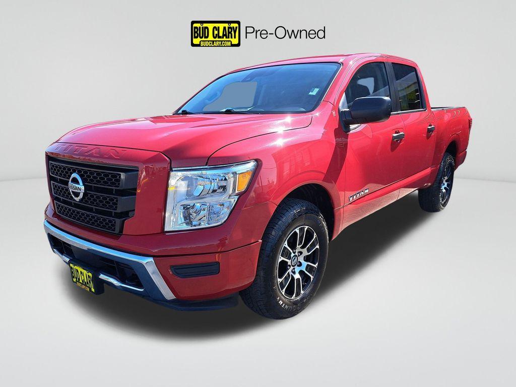 used 2022 Nissan Titan car, priced at $26,291