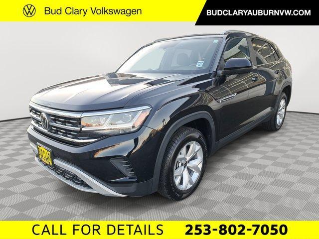 used 2021 Volkswagen Atlas Cross Sport car, priced at $21,787