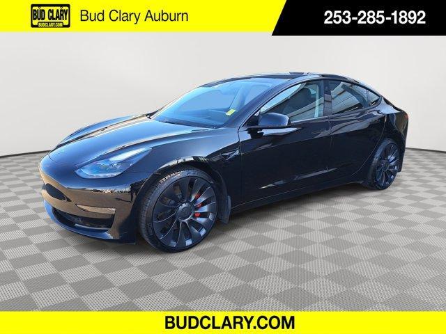 used 2023 Tesla Model 3 car, priced at $33,891