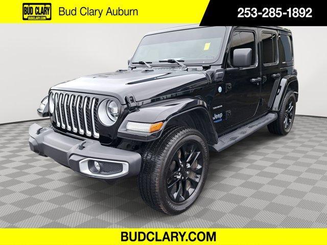 used 2021 Jeep Wrangler Unlimited 4xe car, priced at $31,291