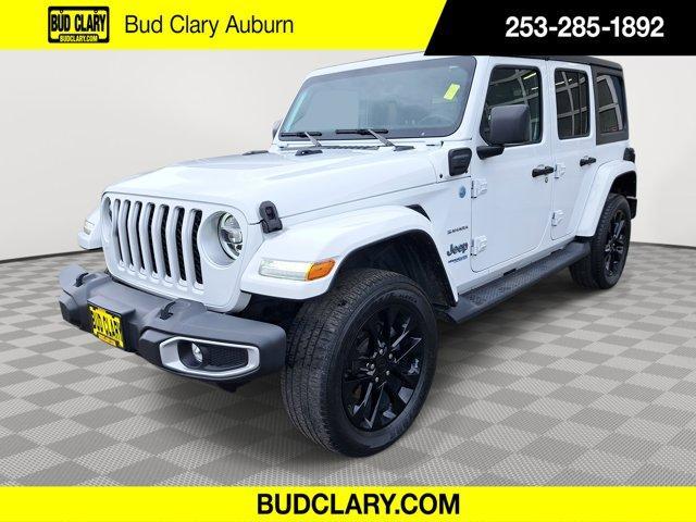 used 2021 Jeep Wrangler Unlimited 4xe car, priced at $29,491