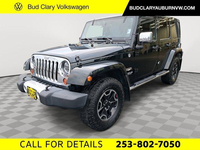 used 2012 Jeep Wrangler Unlimited car, priced at $16,906